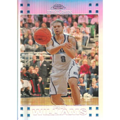 2007-08 Topps Chrome Refractors #99 Deron Williams