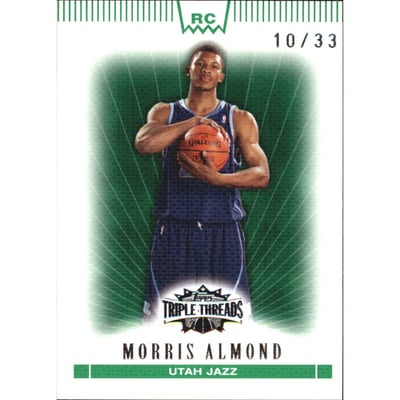 2007-08 Topps Triple Threads Emerald #103 Morris Almond