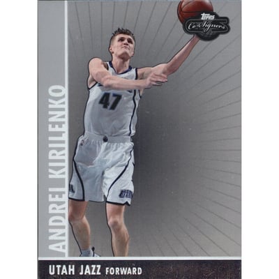 2008-09 Topps Co-Signers Silver #47 Andrei Kirilenko