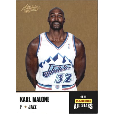 2010-11 Absolute Memorabilia Panini All Stars Rack Pack #32 Karl Malone