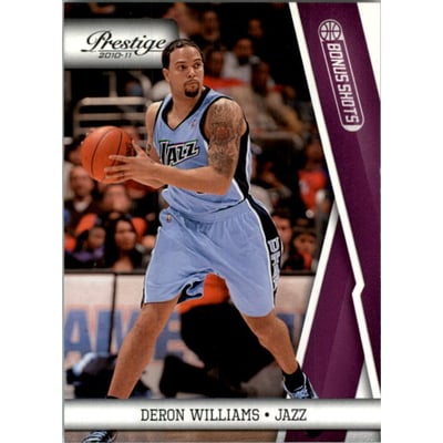 2010-11 Prestige Bonus Shots Purple #114 Deron Williams