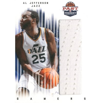 2011-12 Panini Past and Present Gamers Jerseys #2 Al Jefferson