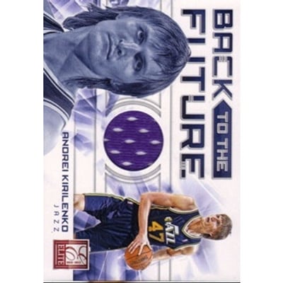 2012-13 Elite Back to the Future Materials #25 Andrei Kirilenko
