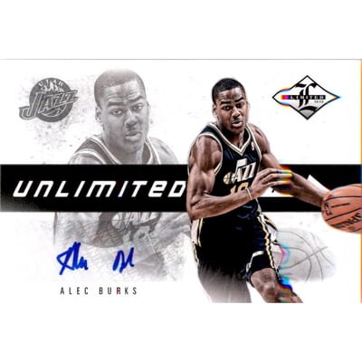 2012-13 Limited Unlimited Potential Signatures #29 Alec Burks/199
