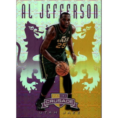 2012-13 Panini Crusade Insert Purple #276 Al Jefferson
