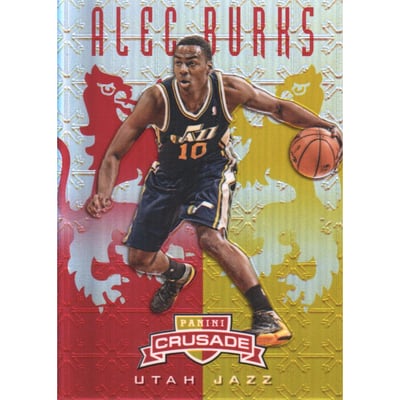 2012-13 Panini Crusade Insert Red #40 Alec Burks