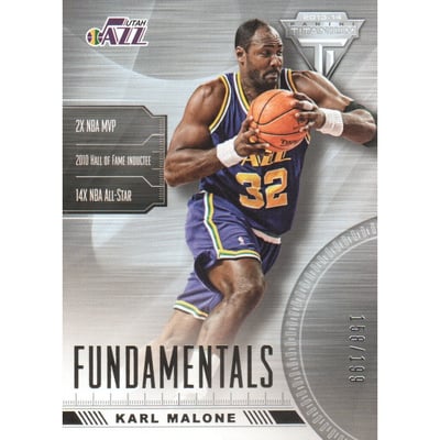 2013-14 Panini Titanium Fundamentals #29 Karl Malone