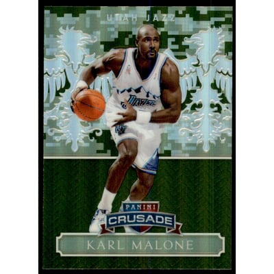 2014-15 Panini Excalibur Crusade Camouflage #156 Karl Malone