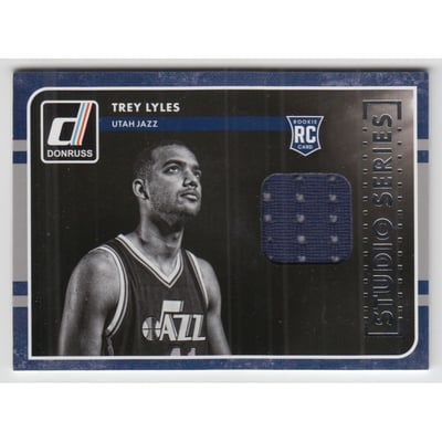 2015-16 Donruss Studio Series Rookie Jerseys #12 Trey Lyles