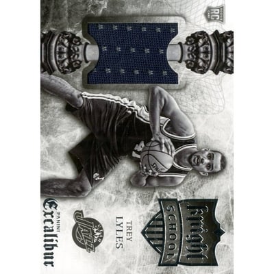 2015-16 Panini Excalibur Knight School Jerseys #10 Trey Lyles