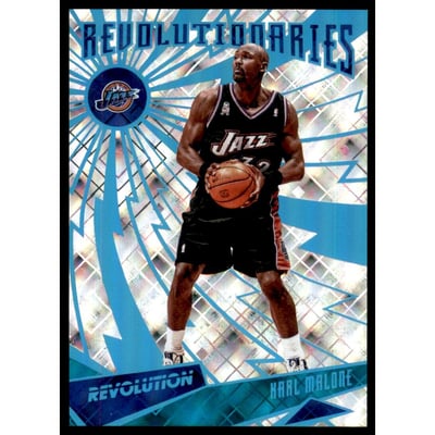 2016-17 Panini Revolution Revolutionaries Cosmic #12 Karl Malone