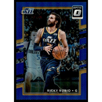 2017-18 Donruss Optic Blue #145 Ricky Rubio