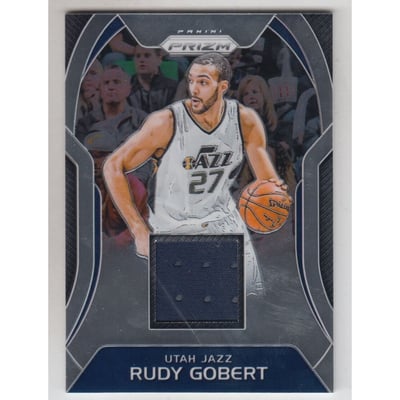 2017-18 Panini Prizm Sensational Swatches #90 Rudy Gobert