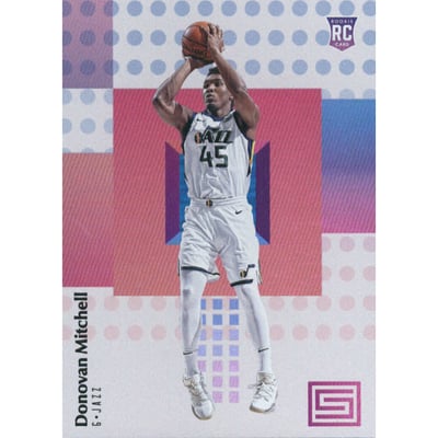 2017-18 Panini Status #122 Donovan Mitchell RC