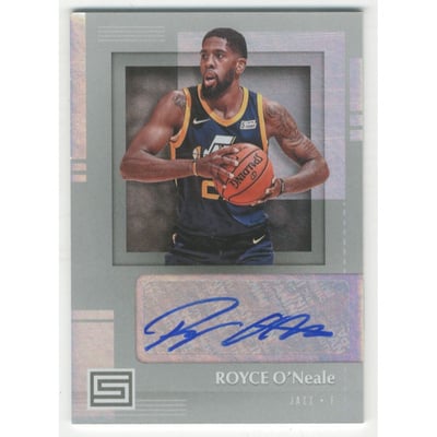 2017-18 Panini Status Signatures #17 Royce O'Neale