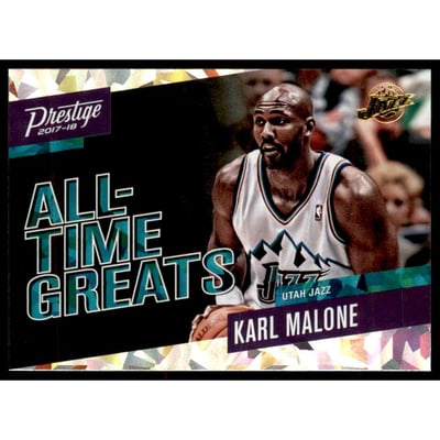 2017-18 Prestige All Time Greats Crystal #15 Karl Malone