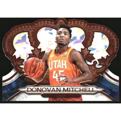 2018-19 Crown Royale Crystal #29 Donovan Mitchell