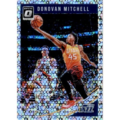 2018-19 Donruss Optic Fast Break Holo #63 Donovan Mitchell