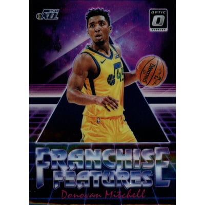 2018-19 Donruss Optic Franchise Features Purple #29 Donovan Mitchell