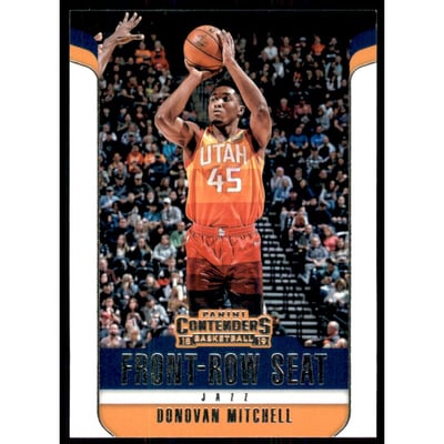 2018-19 Panini Contenders Front Row Seat Retail #13 Donovan Mitchell