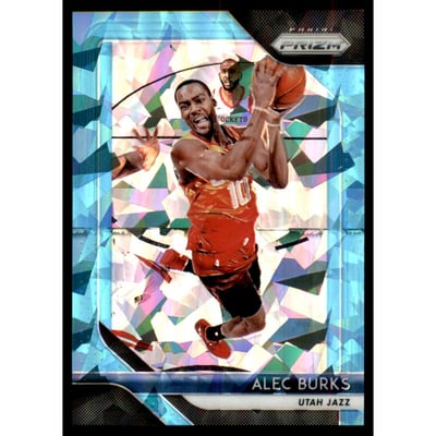 2018-19 Panini Prizm Prizms Blue Ice #203 Alec Burks