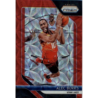 2018-19 Panini Prizm Prizms Choice Red #203 Alec Burks