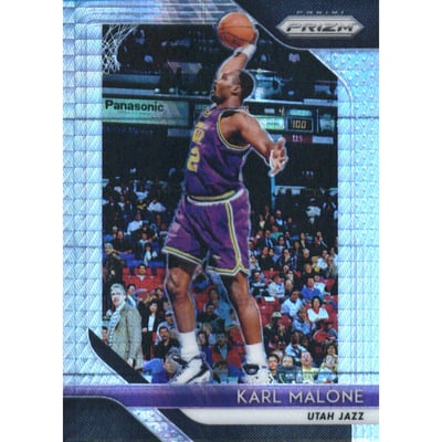 2018-19 Panini Prizm Prizms Hyper #75 Karl Malone