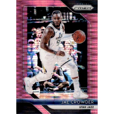 2018-19 Panini Prizm Prizms Pink Pulsar #183 Jae Crowder