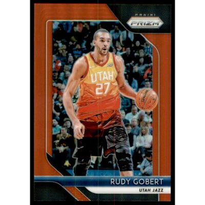 2018-19 Panini Prizm Prizms Red #193 Rudy Gobert