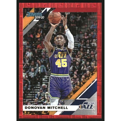 2019-20 Donruss Infinite Red #193 Donovan Mitchell