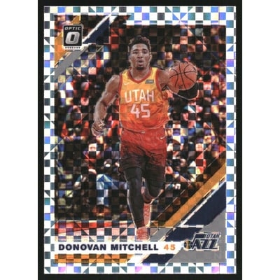 2019-20 Donruss Optic Checkerboard #59 Donovan Mitchell