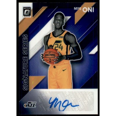 2019-20 Donruss Optic Signature Series Purple #59 Miye Oni