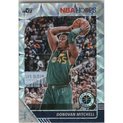 2019-20 Hoops Premium Stock Prizms Silver Scope #185 Donovan Mitchell