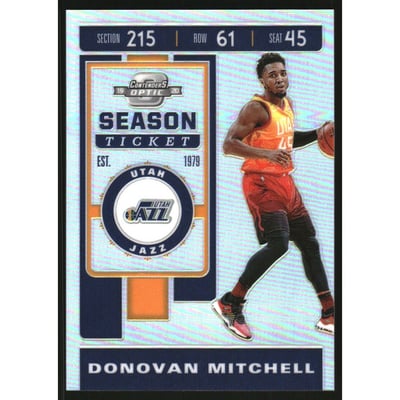 2019-20 Panini Contenders Optic Silver #46 Donovan Mitchell
