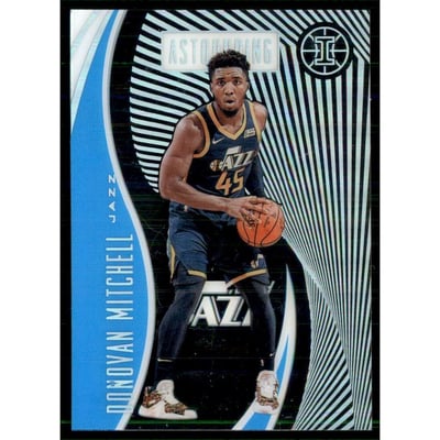 2019-20 Panini Illusions Astounding Sapphire #6 Donovan Mitchell