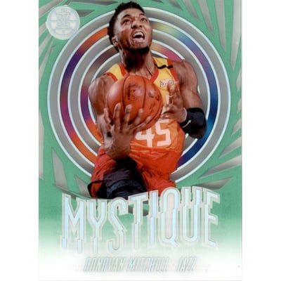 2019-20 Panini Illusions Mystique Emerald #13 Donovan Mitchell