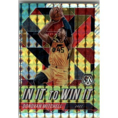 2019-20 Panini Mosaic In It to Win It #6 Donovan Mitchell