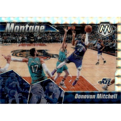 2019-20 Panini Mosaic Montage Mosaic #23 Donovan Mitchell