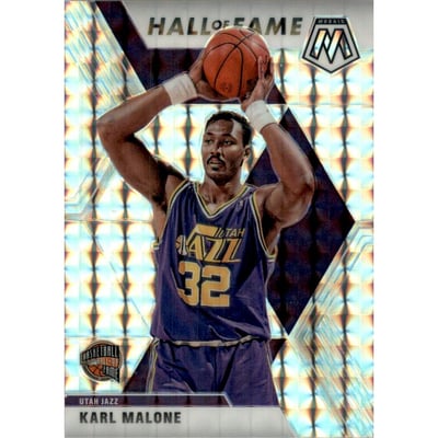 2019-20 Panini Mosaic Mosaic #284 Karl Malone HOF