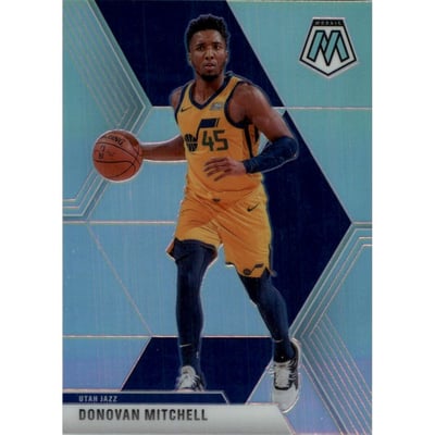 2019-20 Panini Mosaic Silver #13 Donovan Mitchell