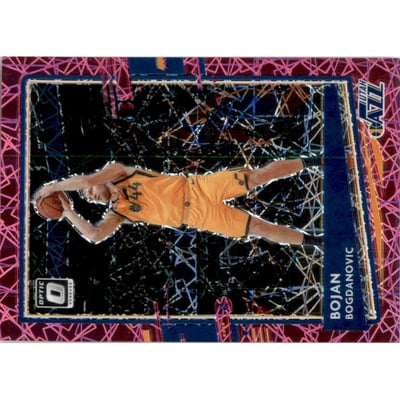 2020-21 Donruss Optic Pink Velocity #88 Bojan Bogdanovic