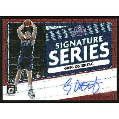 2020-21 Donruss Optic Signature Series Choice #31 Greg Ostertag