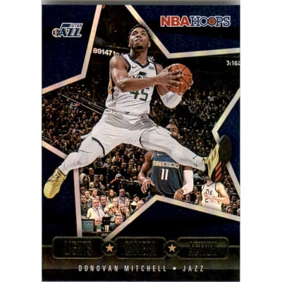 2020-21 Hoops Lights Camera Action Holo #1 Donovan Mitchell
