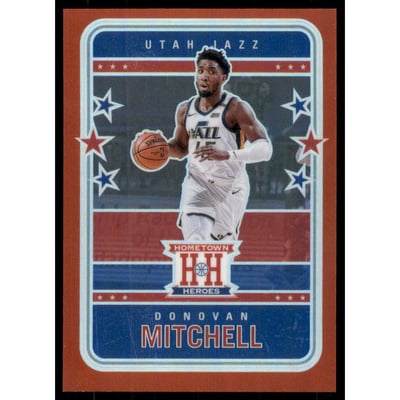 2020-21 Panini Chronicles Red #561 Donovan Mitchell/Hometown Heroes Optic