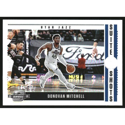2020-21 Panini Contenders Optic Suite Shots #17 Donovan Mitchell