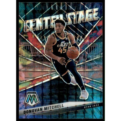 2020-21 Panini Mosaic Center Stage #5 Donovan Mitchell
