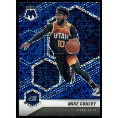 2020-21 Panini Mosaic Mosaic Fast Break Blue #125 Mike Conley