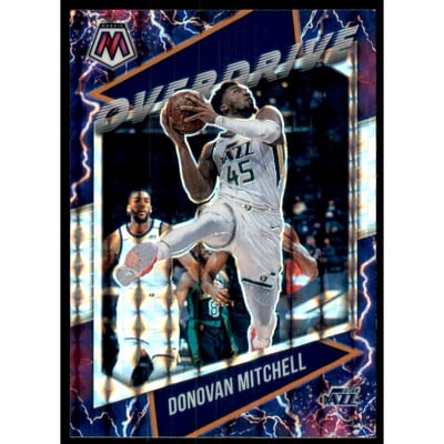 2020-21 Panini Mosaic Overdrive #11 Donovan Mitchell