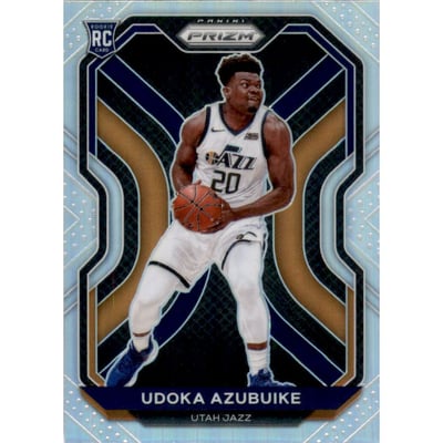 2020-21 Panini Prizm Prizms Silver #267 Udoka Azubuike