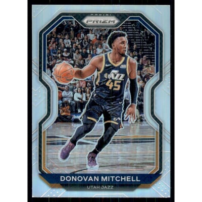 2020-21 Panini Prizm Prizms Silver #67 Donovan Mitchell